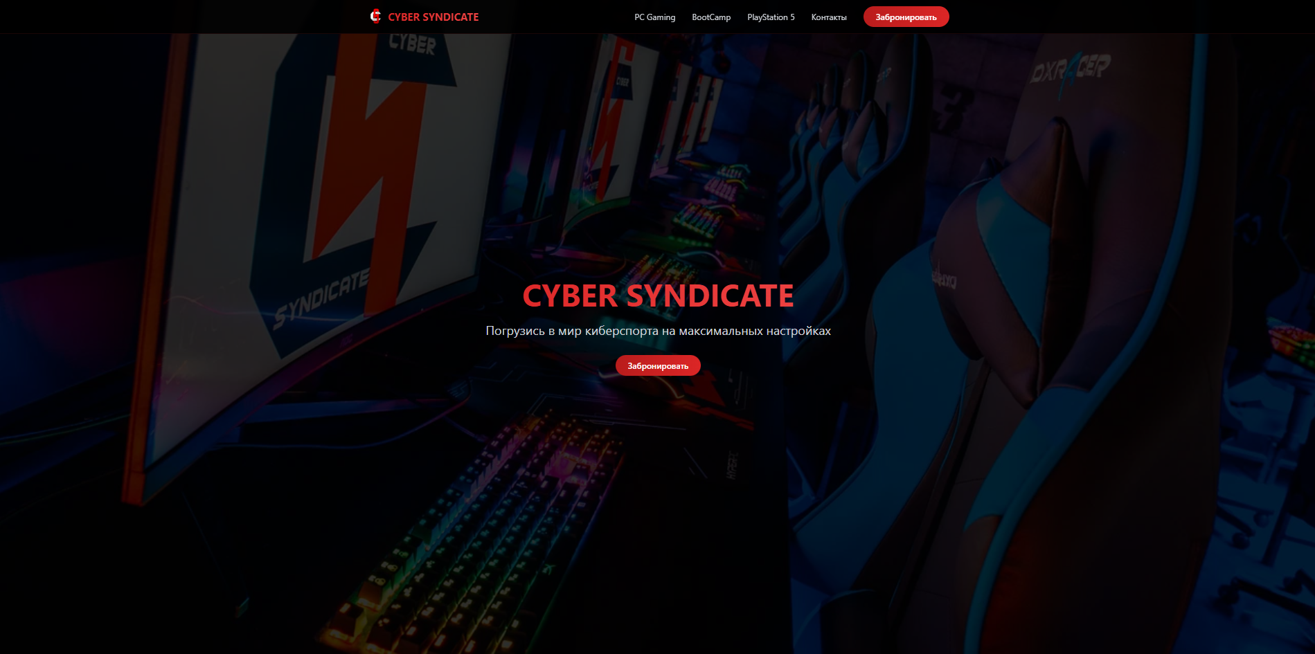 Cyber Syndicate Landing